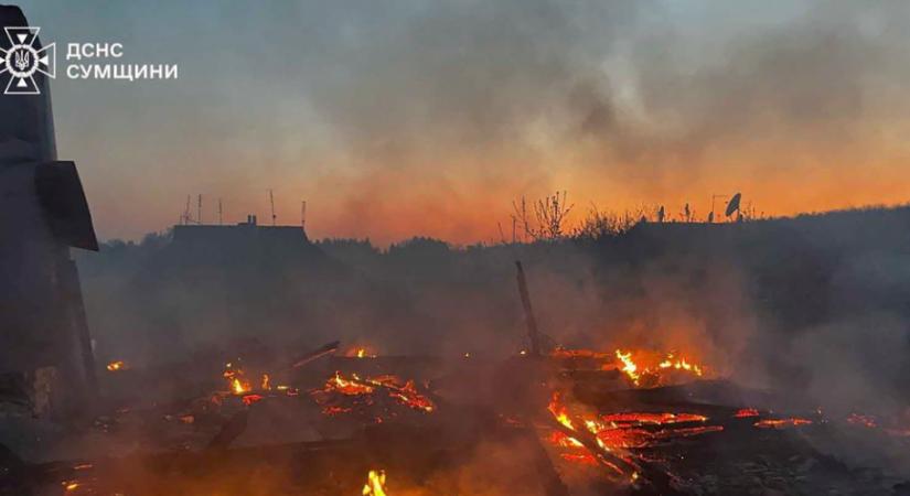 Óriási dróntámadás érte Ukrajnát vasárnap