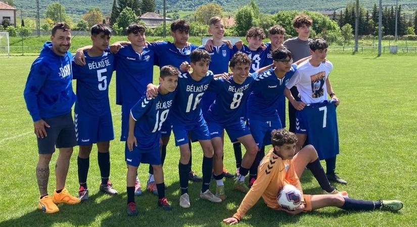 U16: a hibátlanul bajnok bélapátfalvi serdülők 165 gólig jutottak