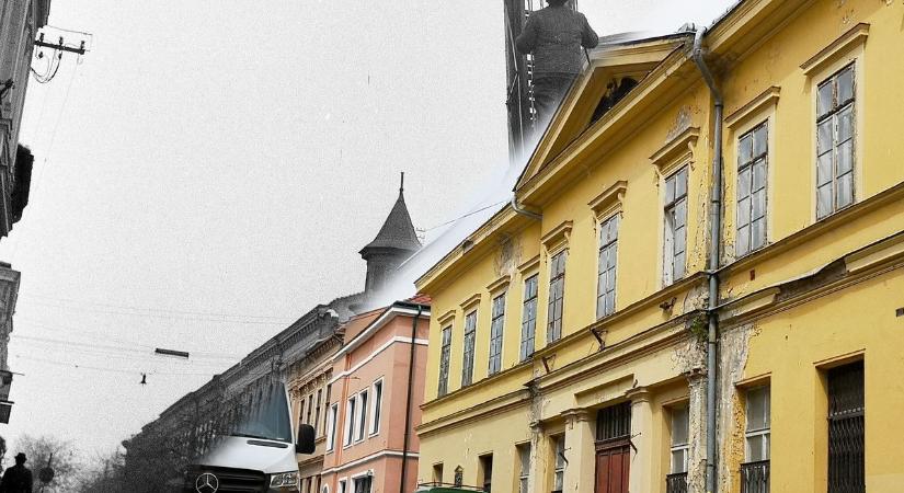 Egy székesfehérvári épület évszázadai: így nézett ki a 20. század elején a Fekete Sas szálloda