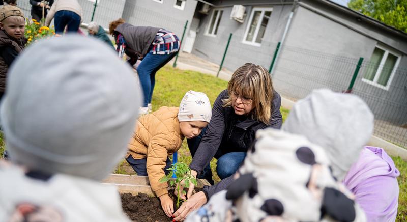 Közösségi kertészkedésere hív a Gyerkőckert