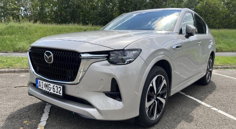 Csendes japán luxus, de megéri zöld rendszám nélkül? Teszten a Mazda legújabb dobása, a CX-60