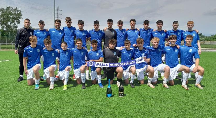 Nagy csatában lett bajnok a Csólyospálos U19