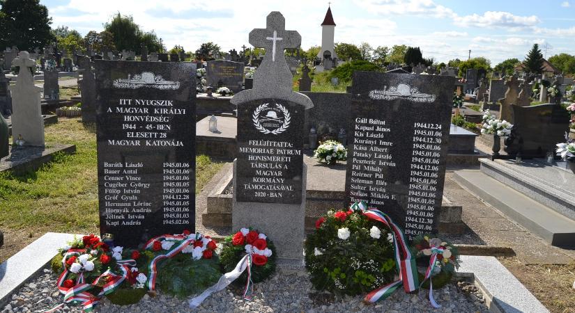 A háború befejezésének 80. évfordulóján az áldozatokra emlékeztek Muzslán