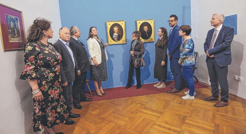 Munkácsy ismeretlen gyermekportréit mutatták be a sárvári múzeumban - Magángyűjteményben lapultak