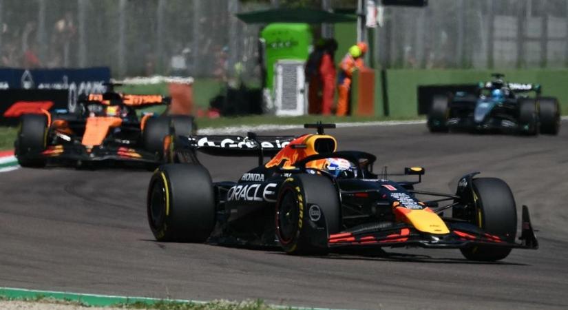 Micsoda előzés! Verstappen az első kanyarban az élre állt és győzött Imolában