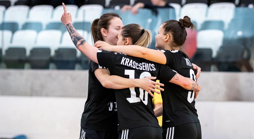 Megtették az első lépést a bajnoki cím felé a DEAC női futsalosai