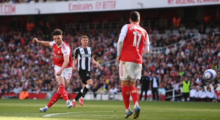 Declan Rice volt a nyerőember, bebiztosította második helyét az Arsenal