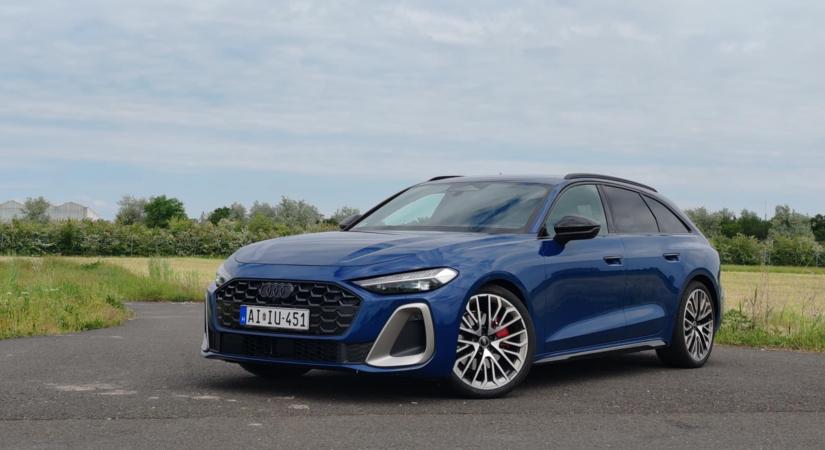 Ez most akkor mekkora? Teszten a dízel Audi A5 kombi!