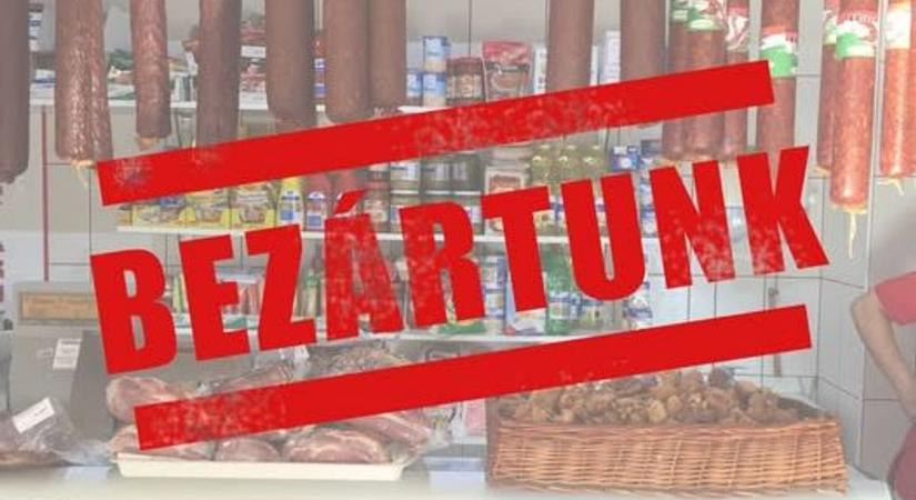 Rossz hír a vásárlóknak: végleg bezárt ez a húsbolt Tatabányán