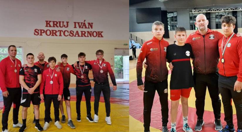Sikeres hétvégét zártak a dorogi birkózók