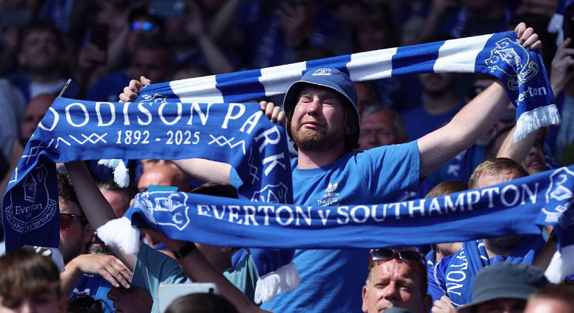 Százharminchárom év után elbúcsúzott stadionjától az Everton