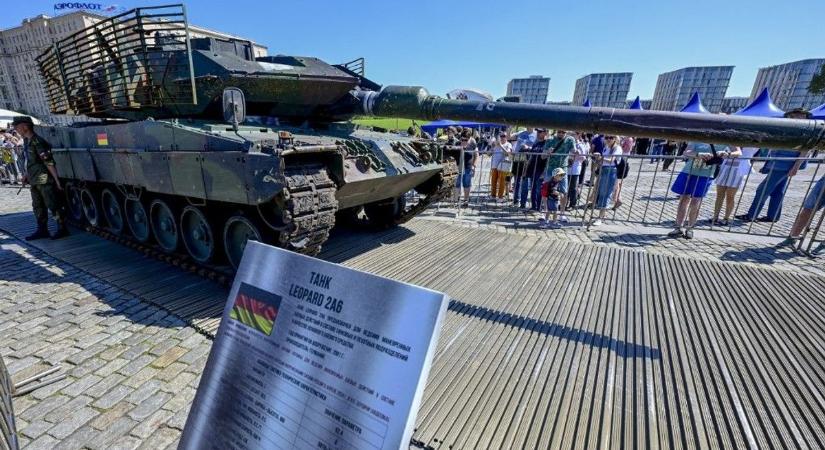 Német szupertank: az oroszok darabokra szedték a Leopard 2A6-ot és rájöttek a féltve őrzött gyenge pontjára – videó