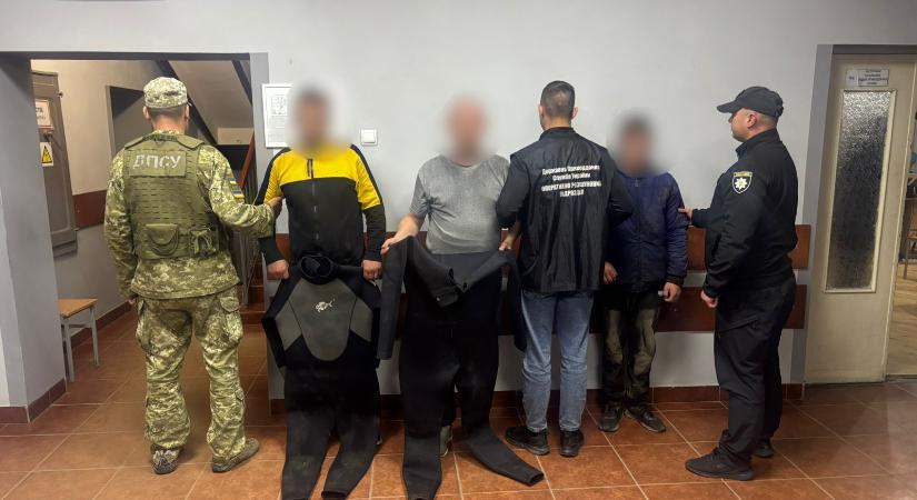 Két „búvárt” és vezetőjüket tartóztatták fel a határőrök megyénkben