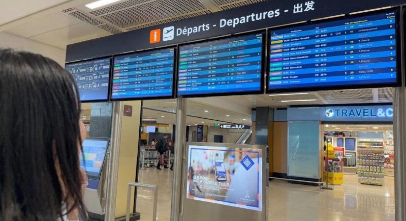 Káoszba süllyedt a Wizz Airt is kiszolgáló párizsi repülőtér