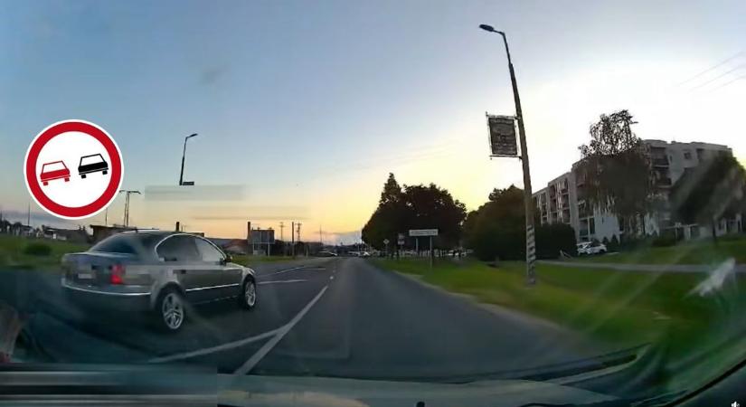 Videón a tapolcai és a veszprémi autós, akiknek semmi sem szent