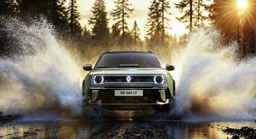 Visszatért a Renault legendája – így néz ki terepjáróként az új R4! - Fotók