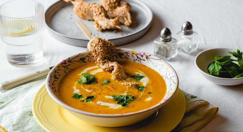 Ínyenc fűszerezést kapott ez a krémleves recept