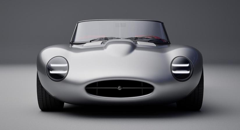 Szédítően modern formába öntötték a Jaguar E-Type-ot