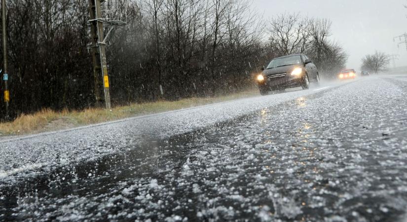 Jégeső és viharok taroltak a hétvégén, és nemsokára újabb hidegfront érkezik