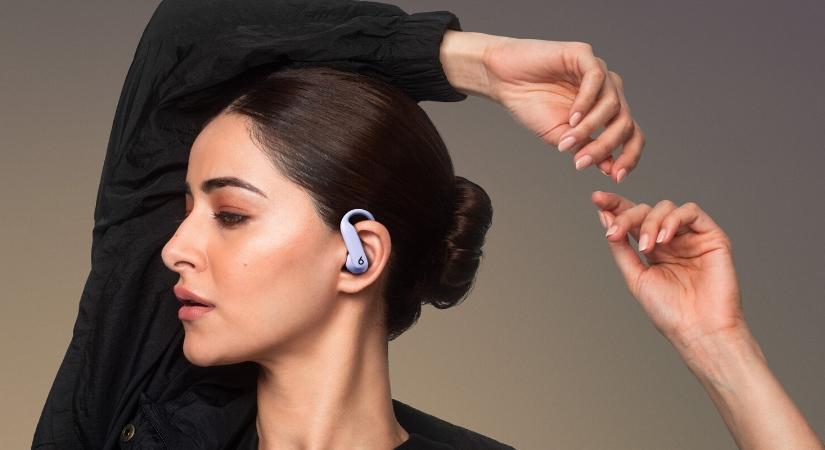 Fotón egy átlátszó Powerbeats Pro 2