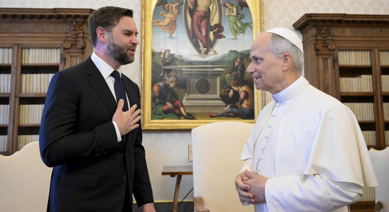 XIV. Leó pápával találkozott J.D. Vance amerikai alelnök
