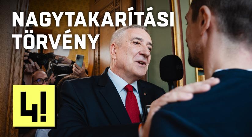 A nagytakarítási törvény szerzője: „A külföldi pénzt hasznosan költsék el, nehogy bajuk legyen”