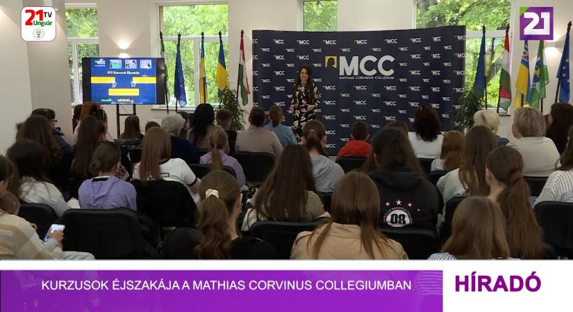 Kurzusok éjszakája a Mathias Corvinus Collegiumban (videó)