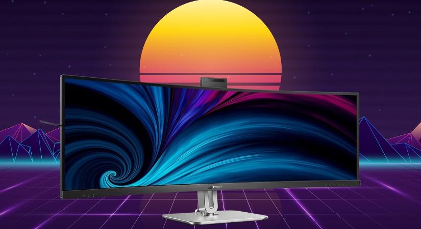 Három monitor helyett elég csak egy! – Philips 49B2U6903CH