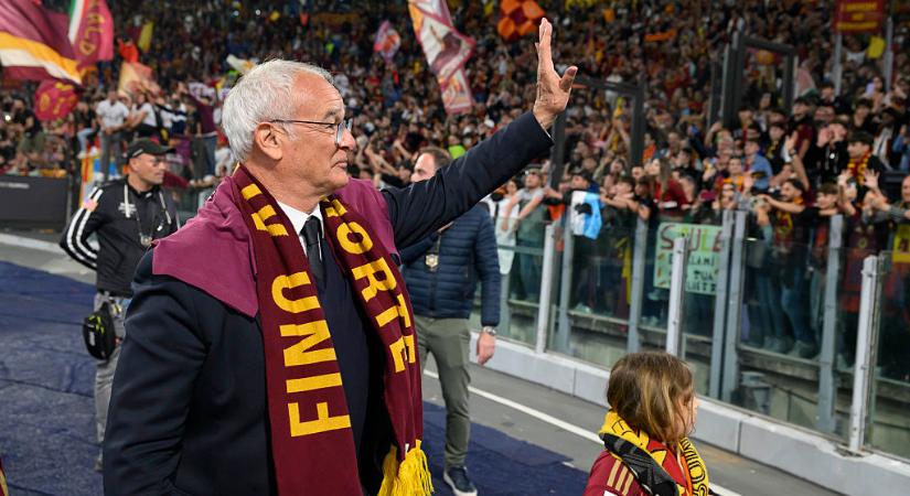 AS Roma: megható búcsút vettek Claudio Ranieritől! – videóval