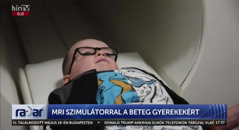 Radar - MRI szimulátor a beteg gyerekekért  videó