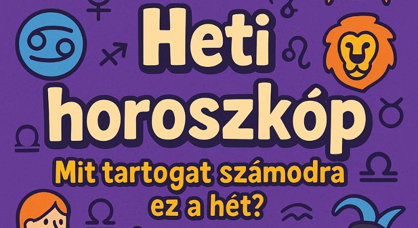  Heti horoszkóp: Ez vár rád május harmadik hetében!