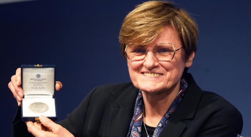 Karikó Katalin: kivételezettek vagyunk, amiért köszönetet kell mondanunk