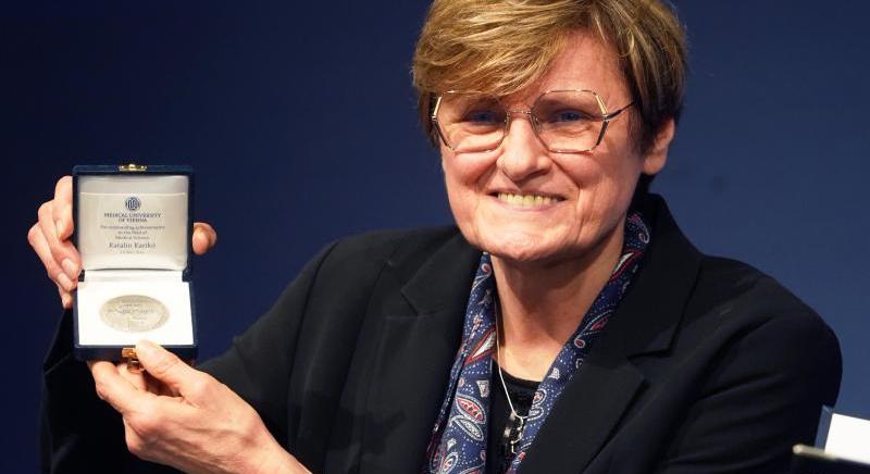 A Bécsi Orvostudományi Egyetem díszdoktora lett ki Karikó Katalin