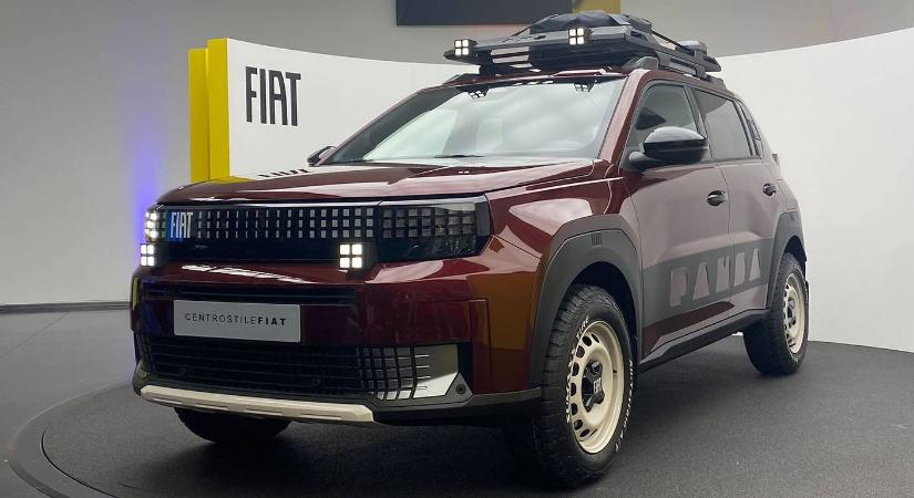 Itt a felháborítóan menő Fiat Grande Panda 4x4, amit azonnal akarunk