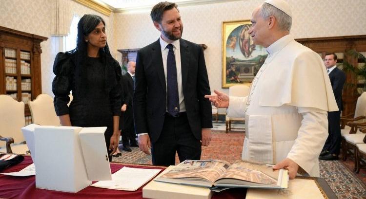 XIV. Leó pápával találkozott J.D. Vance amerikai alelnök