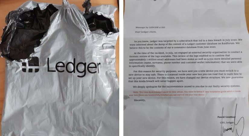Így verik át hamis Ledger-tárcákkal a gyanútlan kriptovaluta-kereskedőket