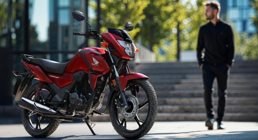 Megújult a CB125F - Elsőként a nyolcadliteresek között