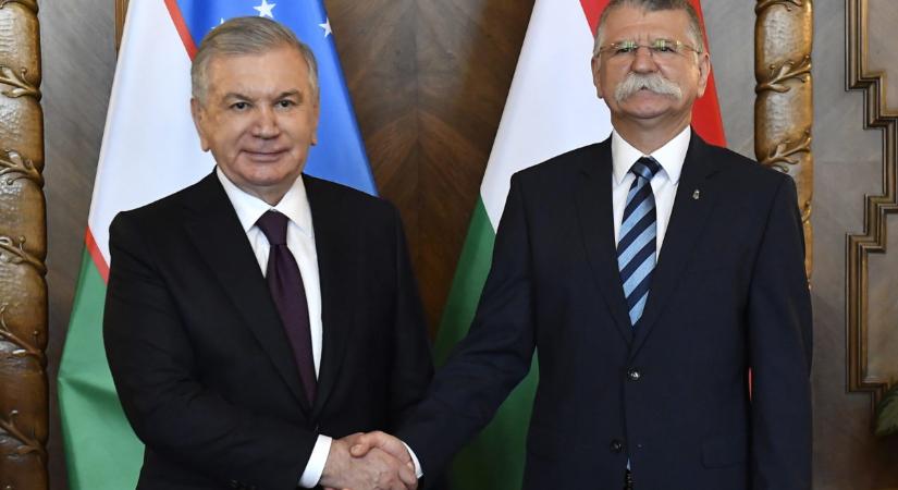 Kövér László az Üzbég Köztársaság elnökével tárgyalt