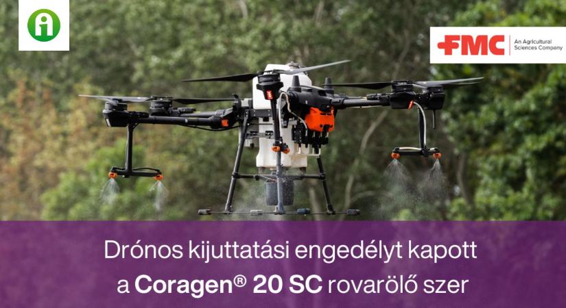 Védje meg akár drónnal a kukoricát a toxintermelő gombáknak utat nyitó lepkekártevőktől!
