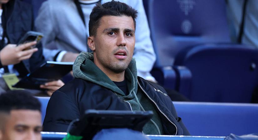 Manchester City: kiderült, mikor tér vissza Rodri a pályára
