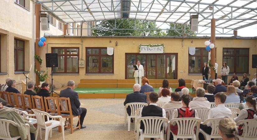 80 éves jubileumot ünnepelt a gimnázium