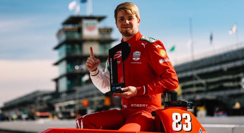 Egy Penske-t is megjárt SpaceX-mérnökkel hozta össze világraszóló Indy 500 pole-ját Robert Shwartzman