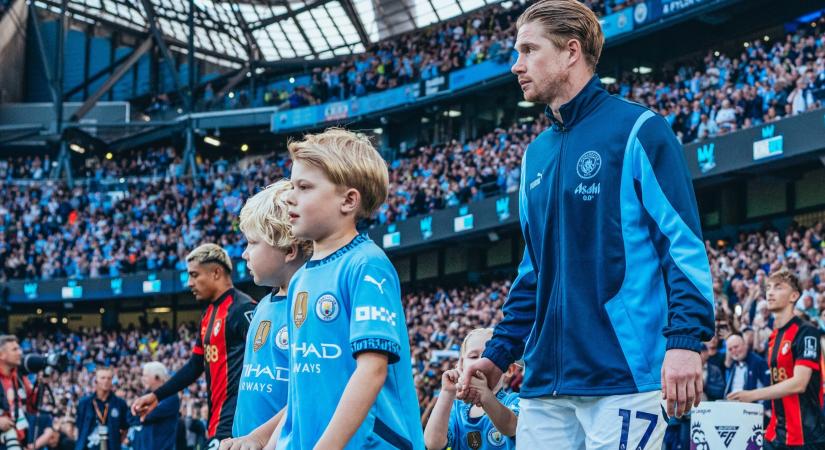 Győztes meccsen búcsúzott az Etihadtól Kevin De Bruyne