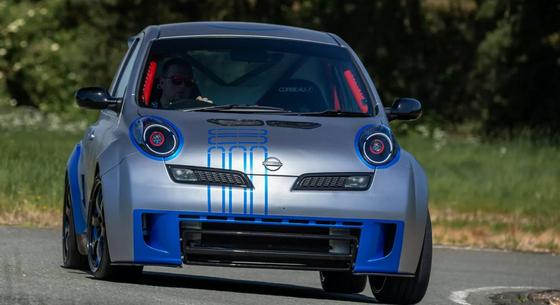 Vissza a jövőbe: 300 lóerős V6 az apró Nissan Micrában