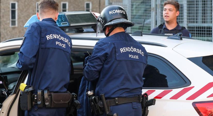 Fotókon a rendőri beavatkozás a varjútámadások helyszínén