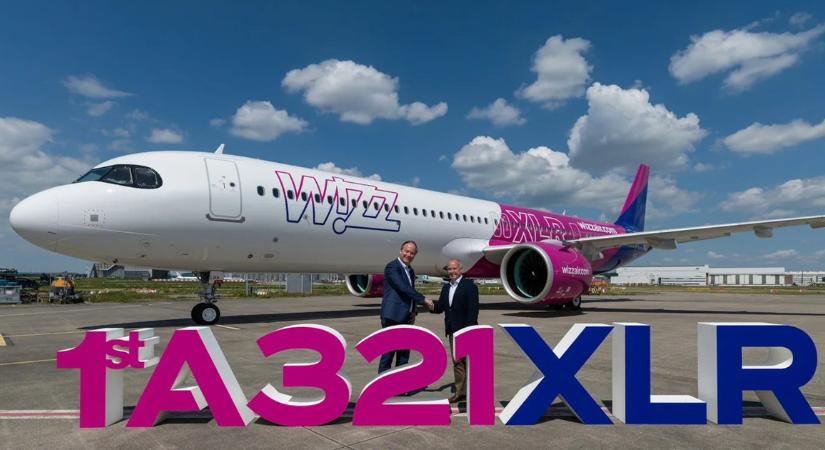 Megkapta első Pratt & Whitney hajtóműves szuperrepülőgépét a Wizz Air az Airbustól