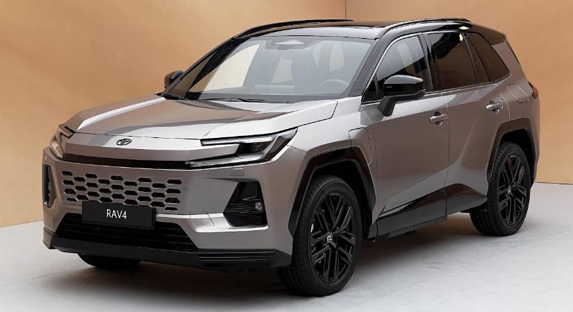 Szupermodern hibrid hajtásokkal itt az új Toyota Rav4 – akár GR változatban is