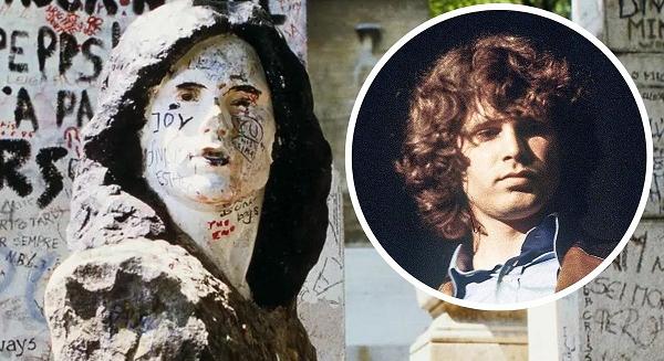 37 év után előkerült a Jim Morrison sírjáról ellopott mellszobor