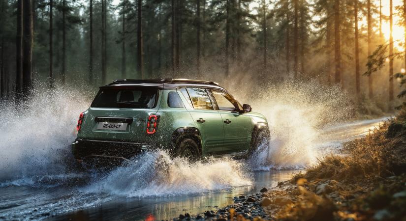Így öltözik fel a Renault 4-es, ha kirándulni megy