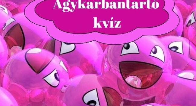 Zsenimágnes - Itt van, megérkezett a legfrissebb agykarbantartó-kvíz